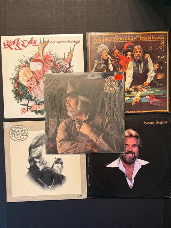 Other - 5 - Vintage Vinyl Records: Kenny Rogers